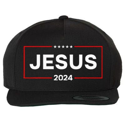 Jesus 2024 For President Wool Snapback Cap