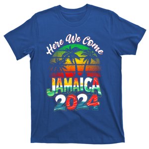 Jamaica 2024 Here We Come Matching Family Vacation Trip Gift T-Shirt