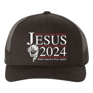 Jesus 2024 Make America Pray Again Yupoong Adult 5-Panel Trucker Hat