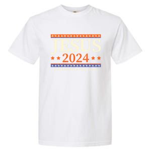 Jesus 2024 Make America Pray Again Christian Garment-Dyed Heavyweight T-Shirt