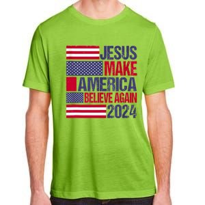 Jesus 2024 Make America Believe Again Adult ChromaSoft Performance T-Shirt