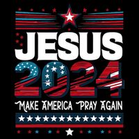 Jesus 2024 Make America Pray Again City Backpack