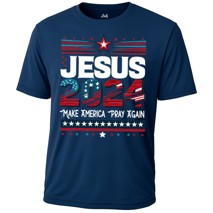 Jesus 2024 Make America Pray Again Performance Shirt