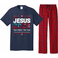 Jesus 2024 Make America Pray Again Pajama Set