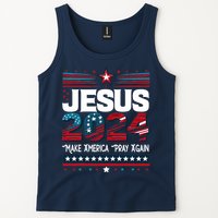 Jesus 2024 Make America Pray Again Tank Top