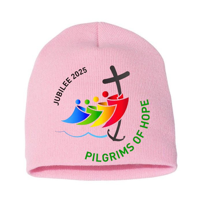 Jubilee 2025 Pilgrims of Hope  Short Acrylic Beanie