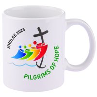 Jubilee 2025 Pilgrims of Hope  11oz C Handle Ceramic Mug