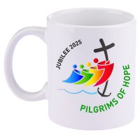 Jubilee 2025 Pilgrims of Hope  11oz C Handle Ceramic Mug