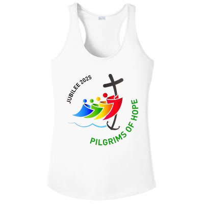 Jubilee 2025 Pilgrims of Hope  Ladies PosiCharge Competitor Racerback Tank