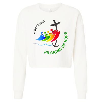 Jubilee 2025 Pilgrims of Hope  Cropped Pullover Crew