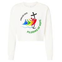 Jubilee 2025 Pilgrims of Hope  Cropped Pullover Crew