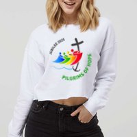 Jubilee 2025 Pilgrims of Hope  Cropped Pullover Crew
