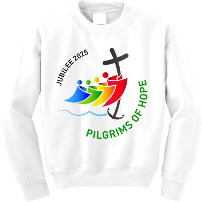 Jubilee 2025 Pilgrims of Hope  Kids Sweatshirt