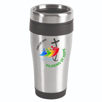 Jubilee 2025 Pilgrims Of Hope For Faith Journey  16oz Travel Tumbler
