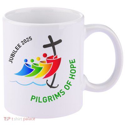 Jubilee 2025 Pilgrims Of Hope For Faith Journey  11oz C Handle Ceramic Mug