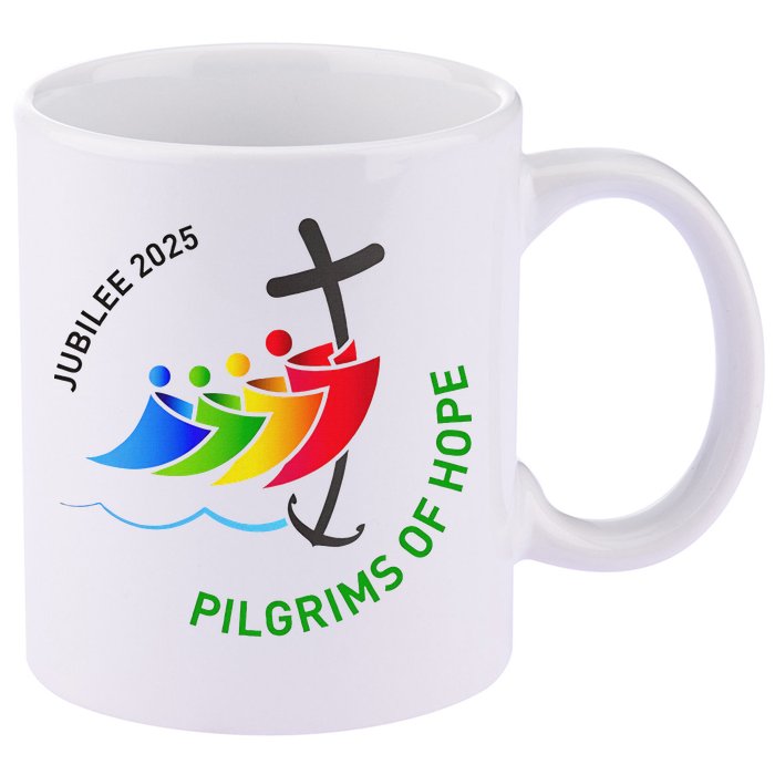 Jubilee 2025 Pilgrims Of Hope For Faith Journey  11oz C Handle Ceramic Mug