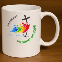 Jubilee 2025 Pilgrims Of Hope For Faith Journey  11oz C Handle Ceramic Mug