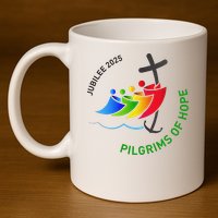 Jubilee 2025 Pilgrims Of Hope For Faith Journey  11oz C Handle Ceramic Mug