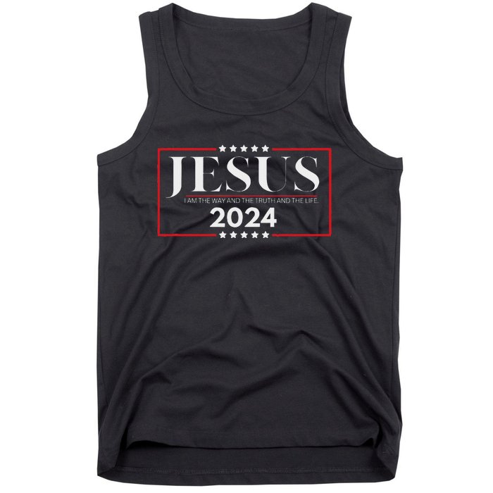 Jesus 2024 The Way Truth Life Tank Top