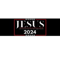 Jesus 2024 The Way Truth Life Bumper Sticker