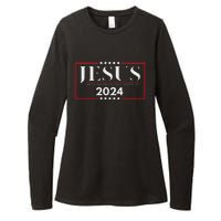 Jesus 2024 The Way Truth Life Womens CVC Long Sleeve Shirt