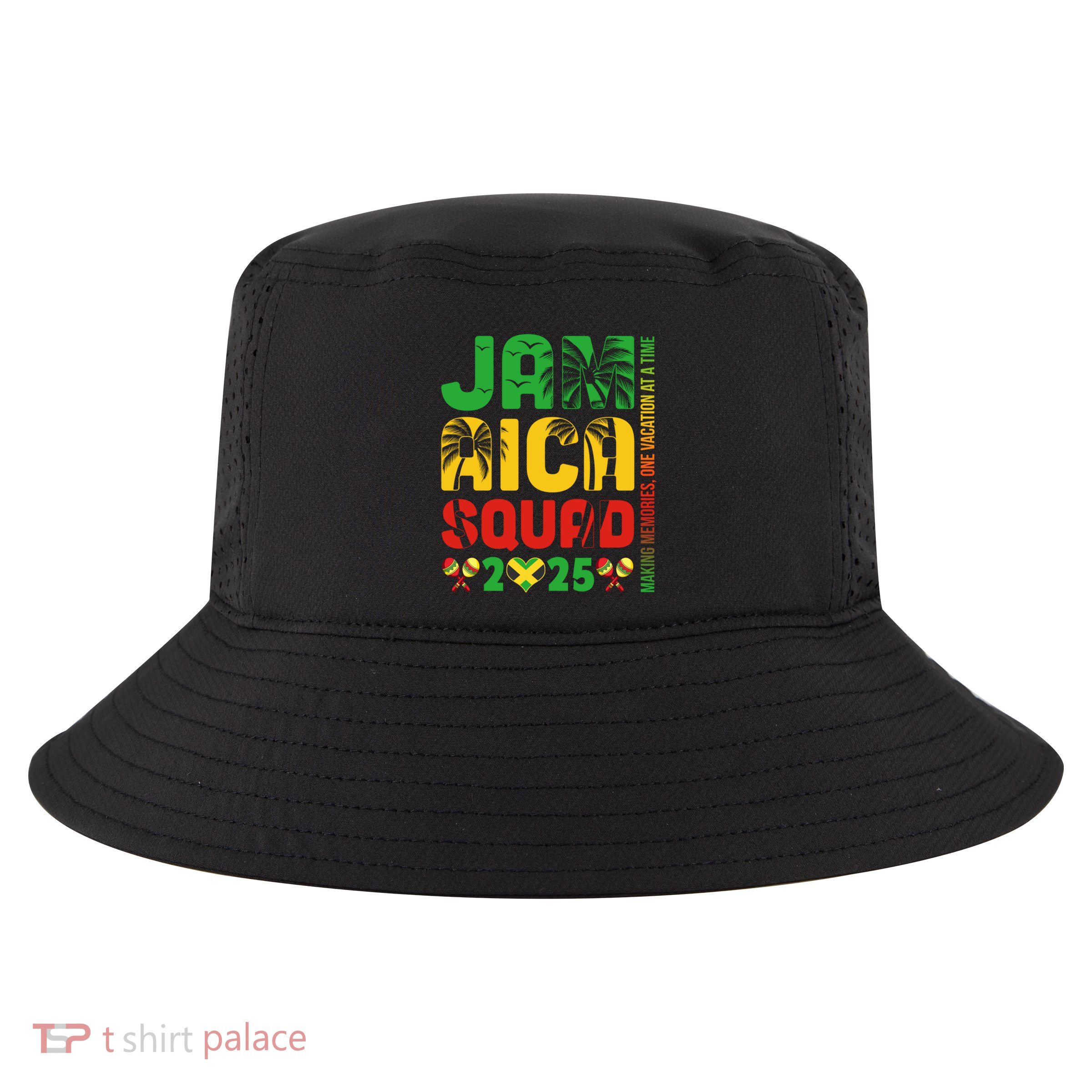 Jamaica 2025 Vacation Trip Matching Family Squad Group Meaningful Gift Cool Comfort Performance Bucket Hat