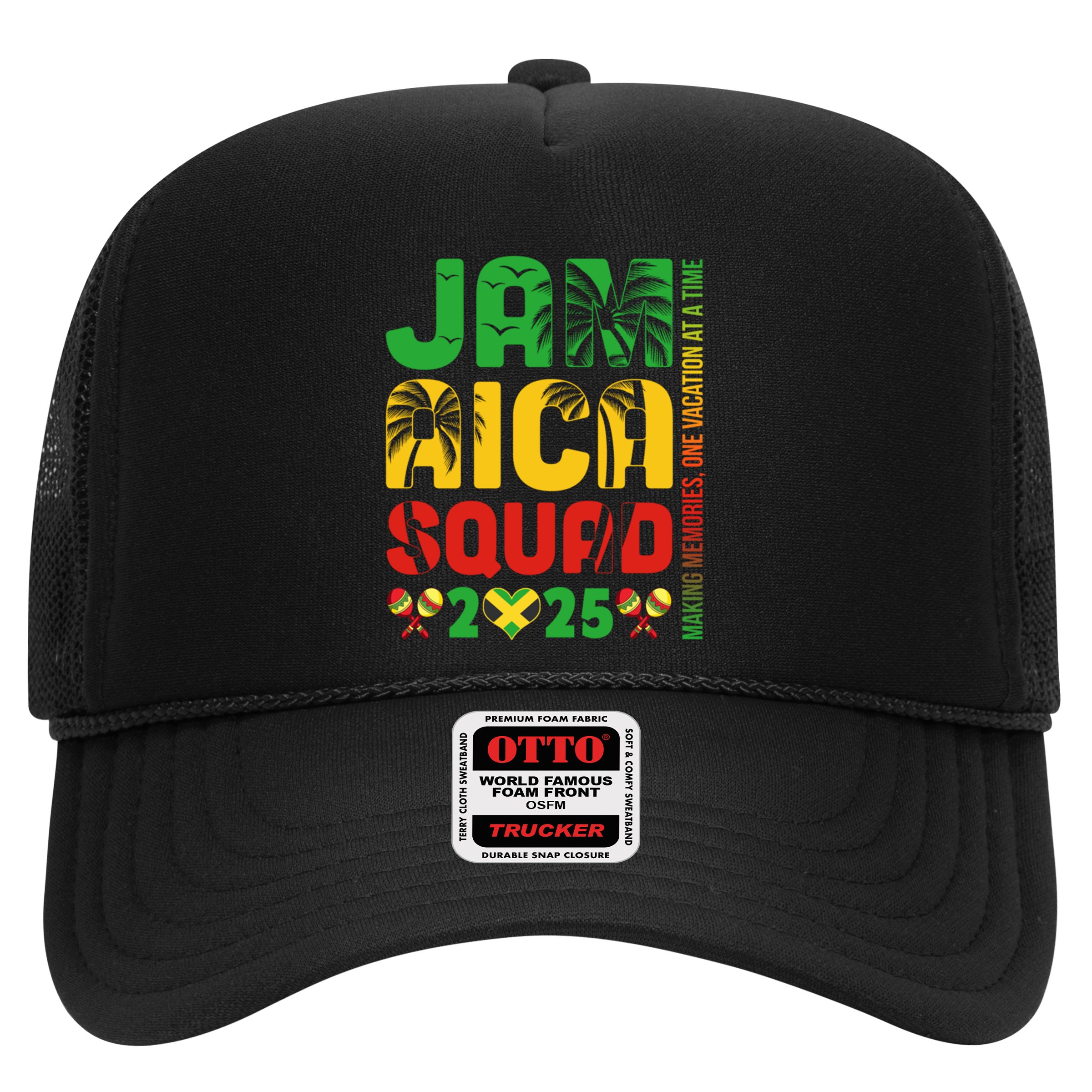 Jamaica 2025 Vacation Trip Matching Family Squad Group Meaningful Gift Hat