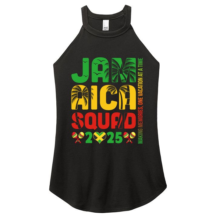 Jamaica 2025 Vacation Trip Matching Family Squad Group Meaningful Gift Women's Perfect Tri Rocker Tank