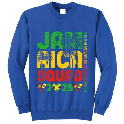Jamaica 2025 Vacation Trip Matching Family Squad Group Meaningful Gift Tall Sweatshirt