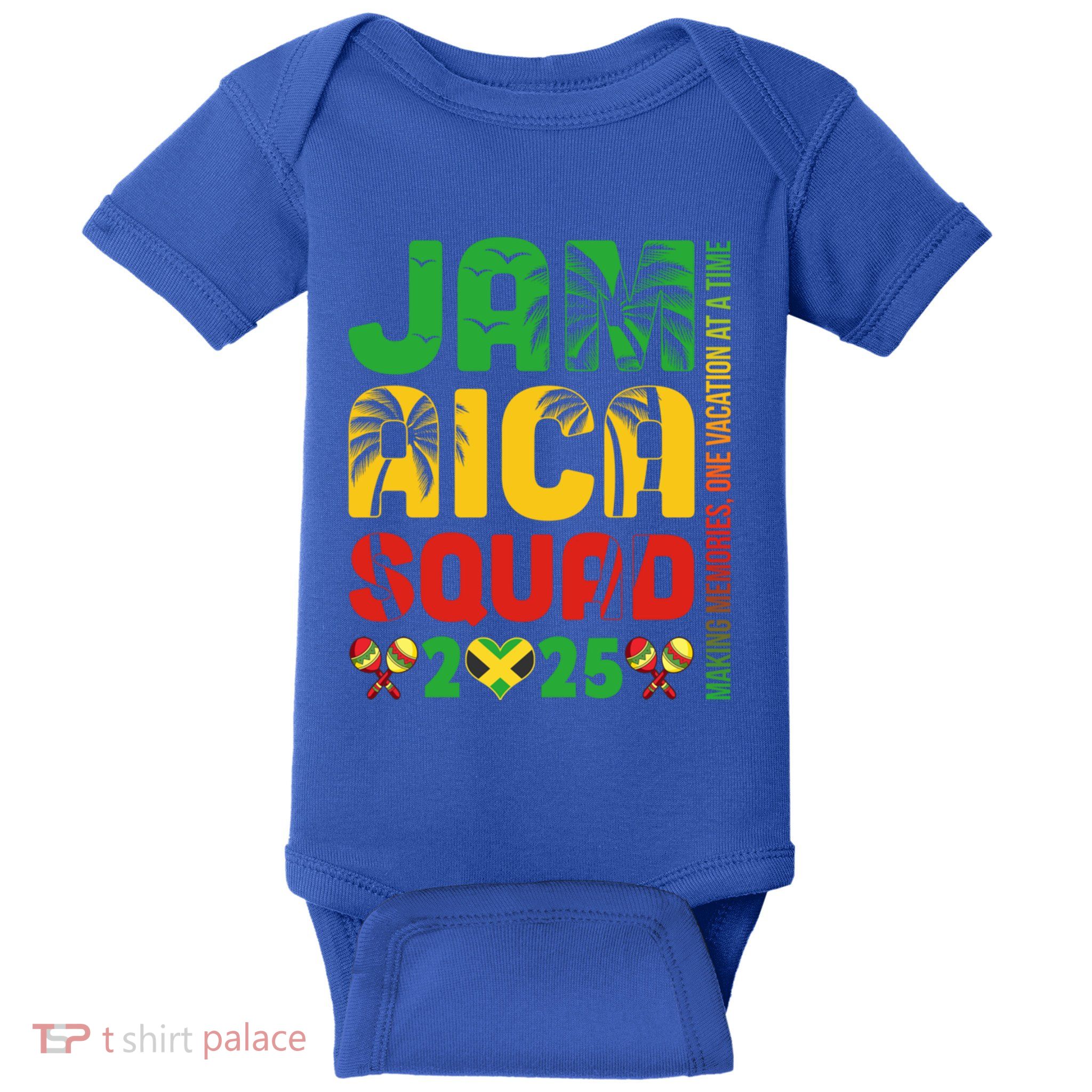 Jamaica 2025 Vacation Trip Matching Family Squad Group Meaningful Gift Baby Bodysuit