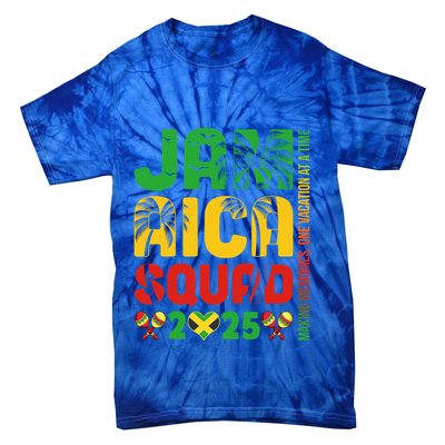 Jamaica 2025 Vacation Trip Matching Family Squad Group Meaningful Gift Tie-Dye T-Shirt