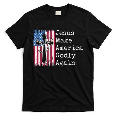Jesus 2024 Vote Make America Godly Again Pray Again T-Shirt