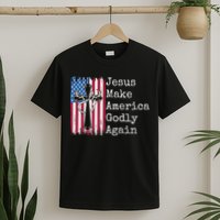 Jesus 2024 Vote Make America Godly Again Pray Again T-Shirt