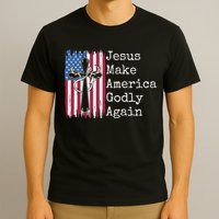 Jesus 2024 Vote Make America Godly Again Pray Again T-Shirt