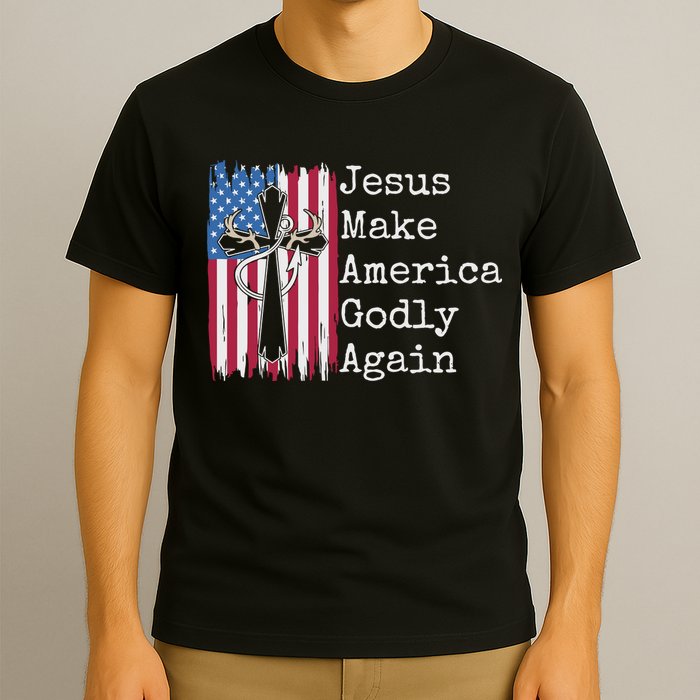 Jesus 2024 Vote Make America Godly Again Pray Again T-Shirt