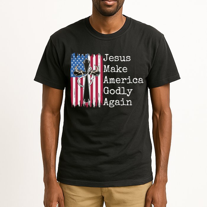 Jesus 2024 Vote Make America Godly Again Pray Again Tall T-Shirt