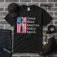 Jesus 2024 Vote Make America Godly Again Pray Again Tall T-Shirt