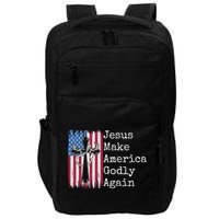 Jesus 2024 Vote Make America Godly Again Pray Again Impact Tech Backpack