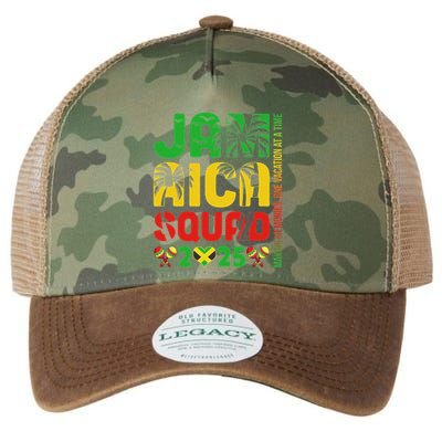 Jamaica 2025 Vacation Trip Matching Family Squad Group Legacy Tie Dye Trucker Hat