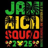 Jamaica 2025 Vacation Trip Matching Family Squad Group Cooling Performance Crew T-Shirt