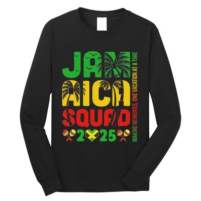 Jamaica 2025 Vacation Trip Matching Family Squad Group Long Sleeve Shirt