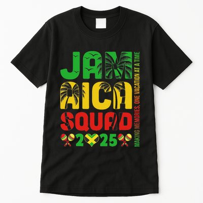 Jamaica 2025 Vacation Trip Matching Family Squad Group Tall T-Shirt