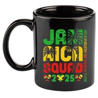 Jamaica 2025 Vacation Trip Matching Family Squad Group 11oz C Handle Ceramic Mug