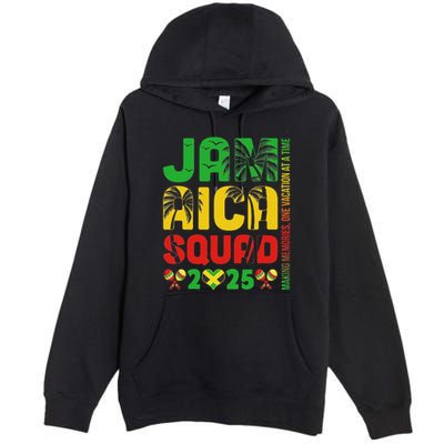 Jamaica 2025 Vacation Trip Matching Family Squad Group Premium Pullover Hoodie