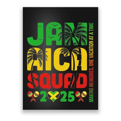 Jamaica 2025 Vacation Trip Matching Family Squad Group Poster