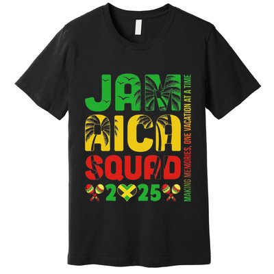 Jamaica 2025 Vacation Trip Matching Family Squad Group Premium T-Shirt