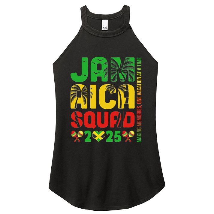 Jamaica 2025 Vacation Trip Matching Family Squad Group Women's Perfect Tri Rocker Tank