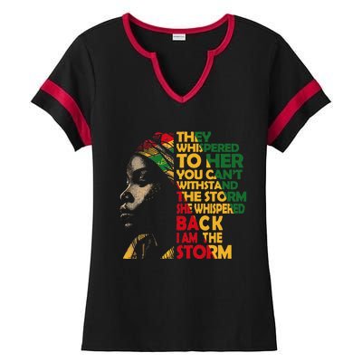 Juneteenth 2024 Women Celebrate Black Freedom Ladies Halftime Notch Neck Tee