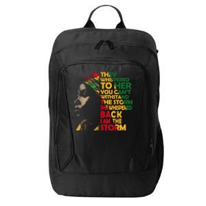 Juneteenth 2024 Women Celebrate Black Freedom City Backpack