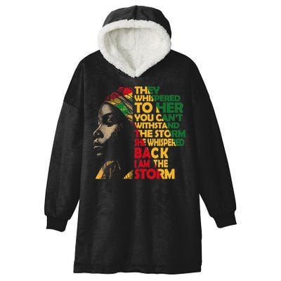 Juneteenth 2024 Women Celebrate Black Freedom Hooded Wearable Blanket